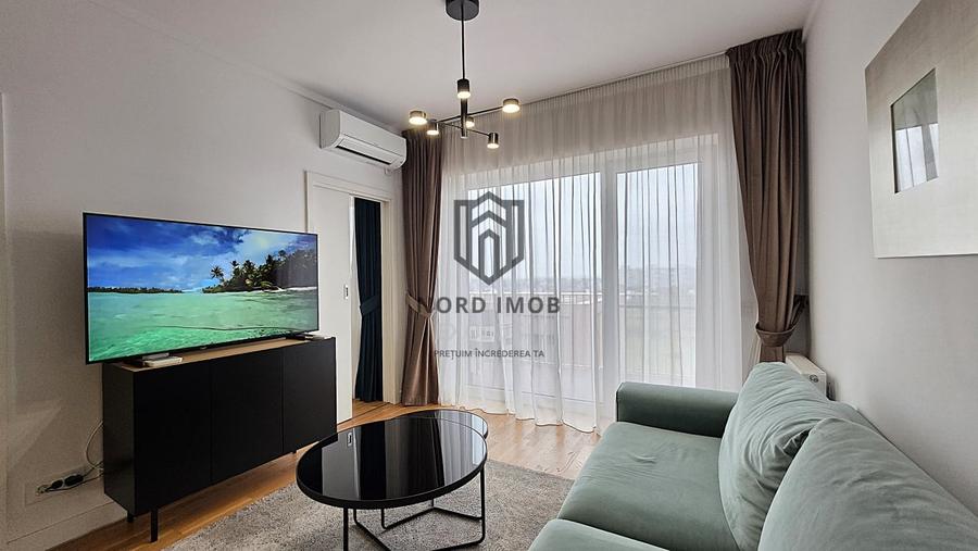 Apartament cu 2 camere semidecomandat, mobilat în Bucureștii Noi