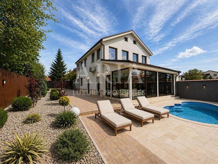 Casă individuală cu 5 camere cu Piscina în Ciofliceni