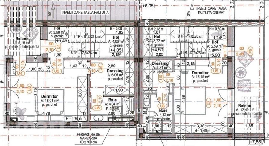 Duplex premium de vanzare finalizat standarde NZEB Dambul Rotund - 12