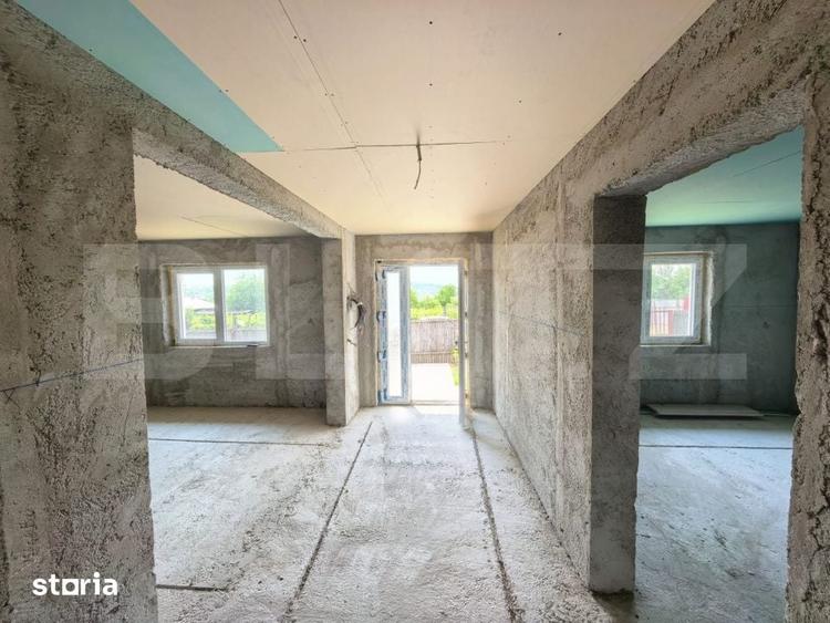 Casă cu 3 camere cu Teren 500 Mp în Erbiceni