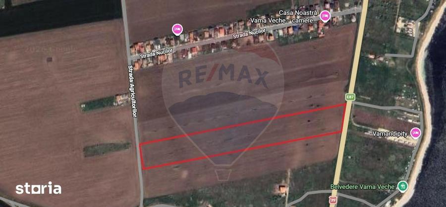 Teren de 30000 mp, în Limanu