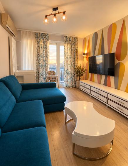 Apartament cu 2 camere decomandat, mobilat în Timpuri Noi