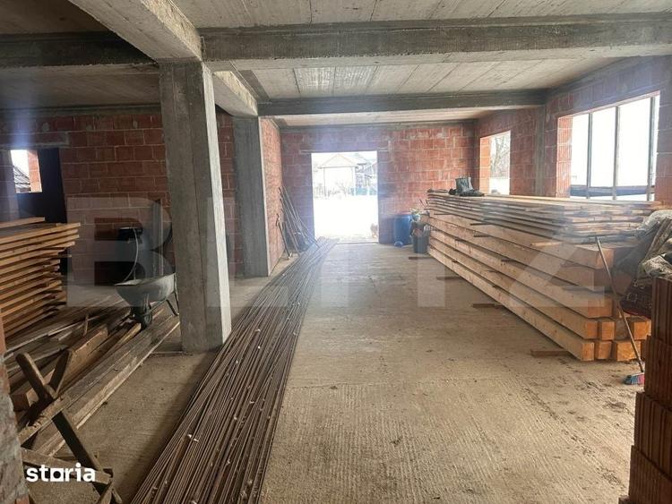 Casă cu 3 camere cu Teren 1643 Mp în Halmeu