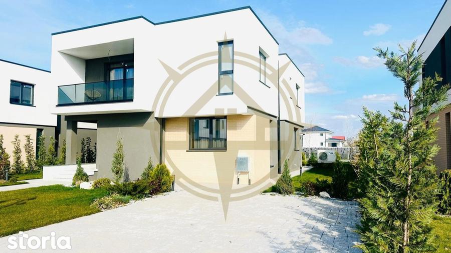 Casă cu 5 camere cu Teren 610 Mp în Moara Vlăsiei