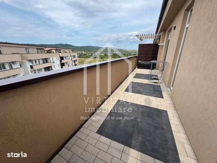 Penthouse cu 2 camere - 41 mp utili + 45 mp terasa + boxa + parcare - 6