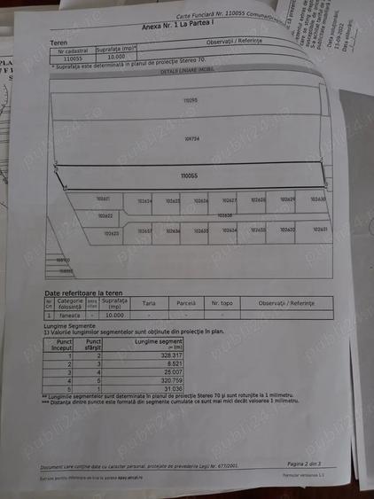 Teren de 10000 mp, în Glăjărie