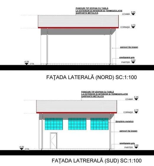 Spațiu comercial, de 100 mp, în Romanești