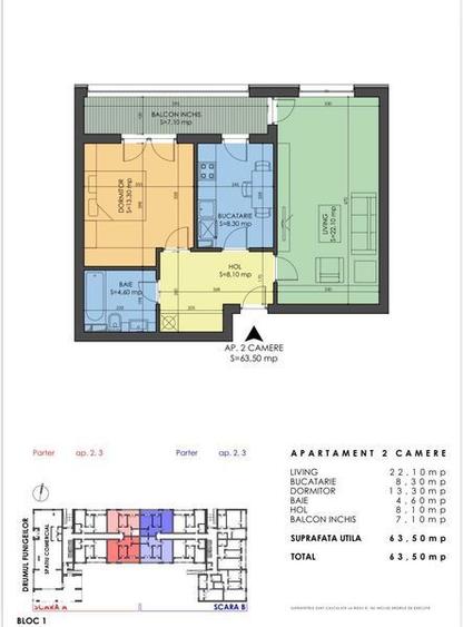 Vand Apartament 2 camere - FINALIZAT - BLOC NOU - Prel. Ghencea - 8
