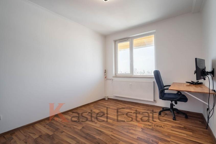 Apartament cu 3 camere semidecomandat, mobilat în Obor