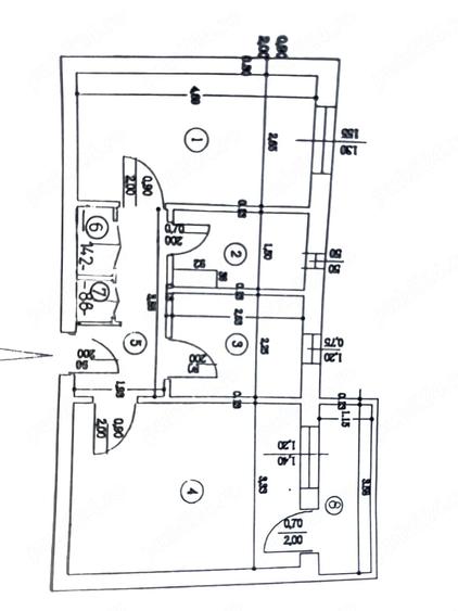 Apartament cu 2 camere decomandat în Central