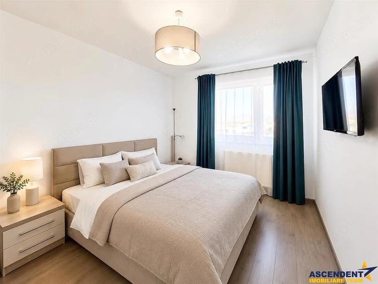 Apartament cu 2 camere decomandat în Tractorul