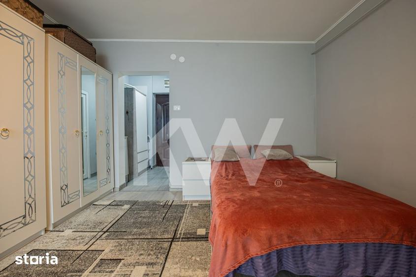 Garsoniera renovata | Complet mobilata | Zona Tractorul - comision 0%! - 16