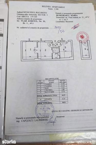 Apartament cu 2 camere în Vitan
