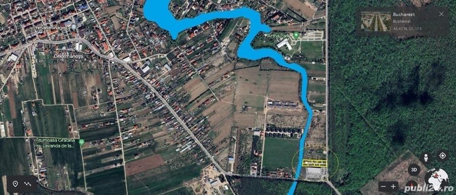 Teren de 578 mp, în Snagov