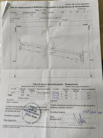 Teren de 3132 mp, în Cihei