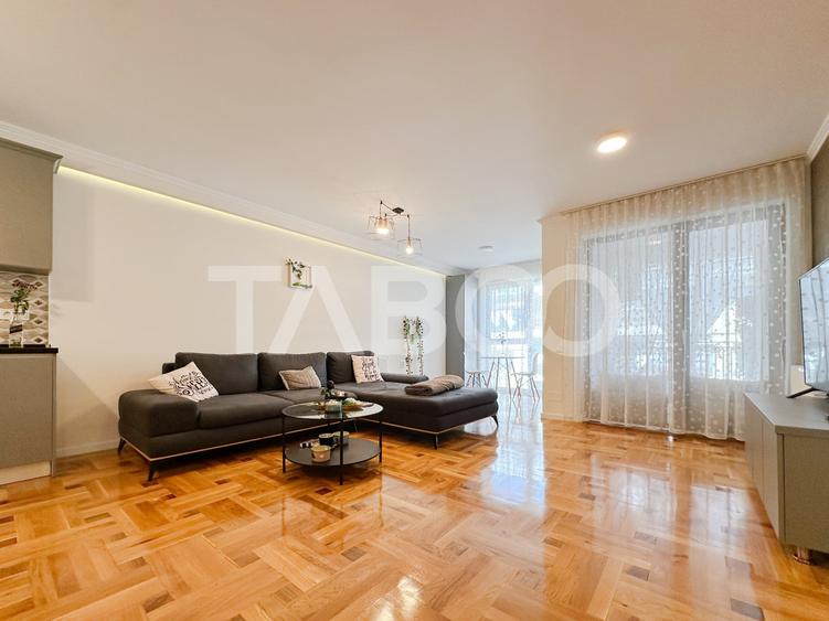 Apartament cu 2 camere semidecomandat, mobilat în Bună Ziua