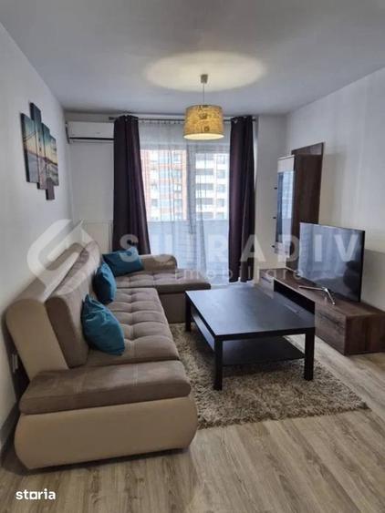 Apartament cu 2 camere, mobilat în Între Lacuri