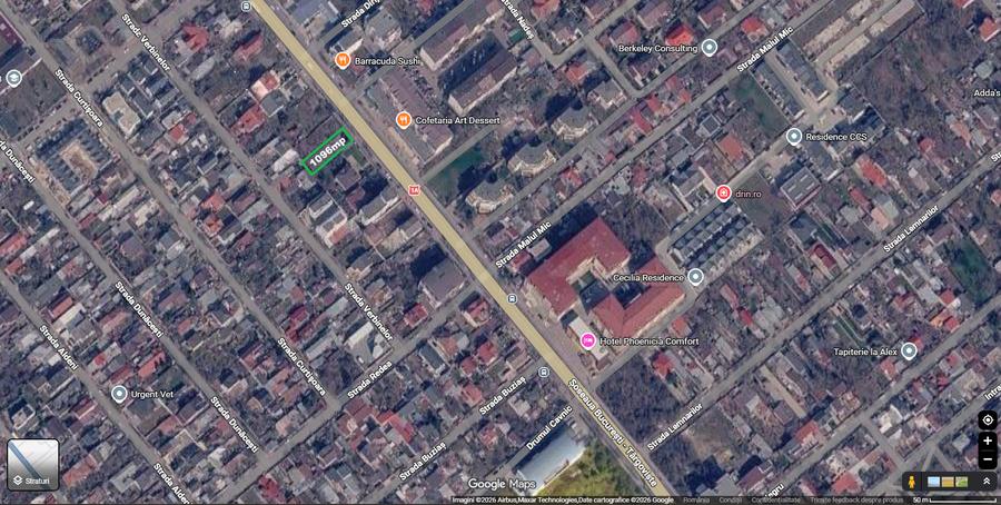 Teren Construcții intravilan de 1096 mp, în Străulești