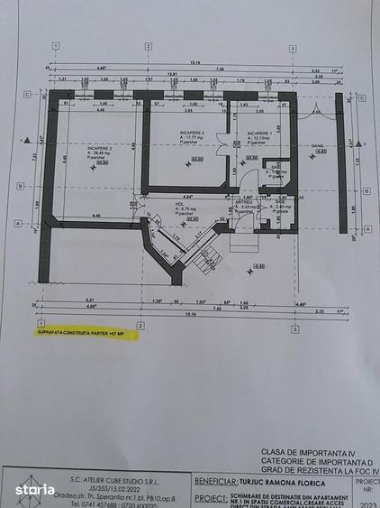 Apartament ultracentral la casa ultracentral Oradea + curte proprie - 1