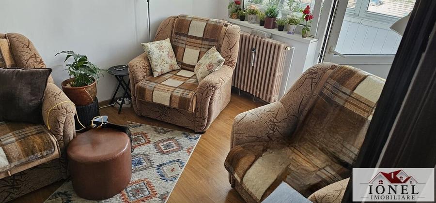 Apartament cu 2 camere decomandat, mobilat în Est