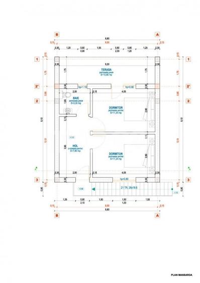 Casă individuală cu 4 camere cu Teren 875 Mp în Rășinari