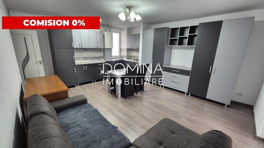 Apartament cu 2 camere semidecomandat, mobilat în Vest