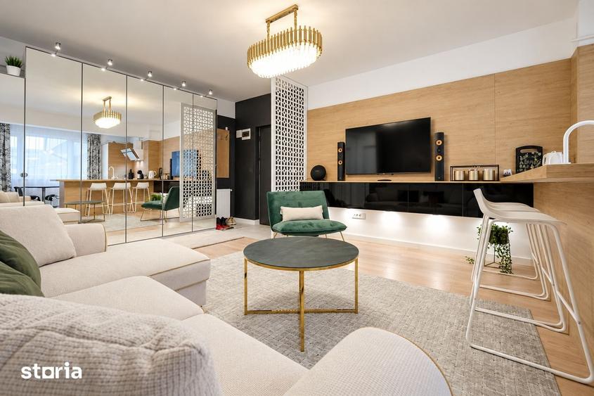 Apartament cu 2 camere semidecomandat în Rediu