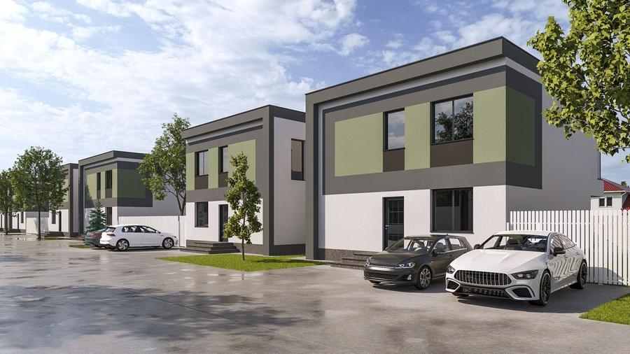 Case individuale premium - 4 si 5 camere - 300 m teren - Cartier privat - 3