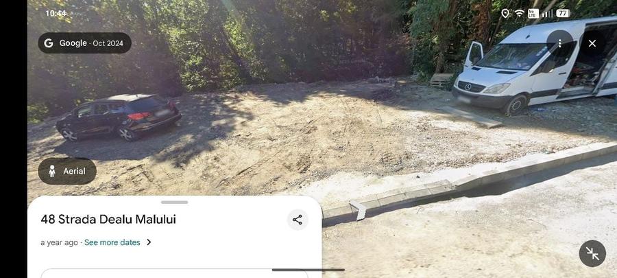 Teren de 3500 mp, în Dealul Malului