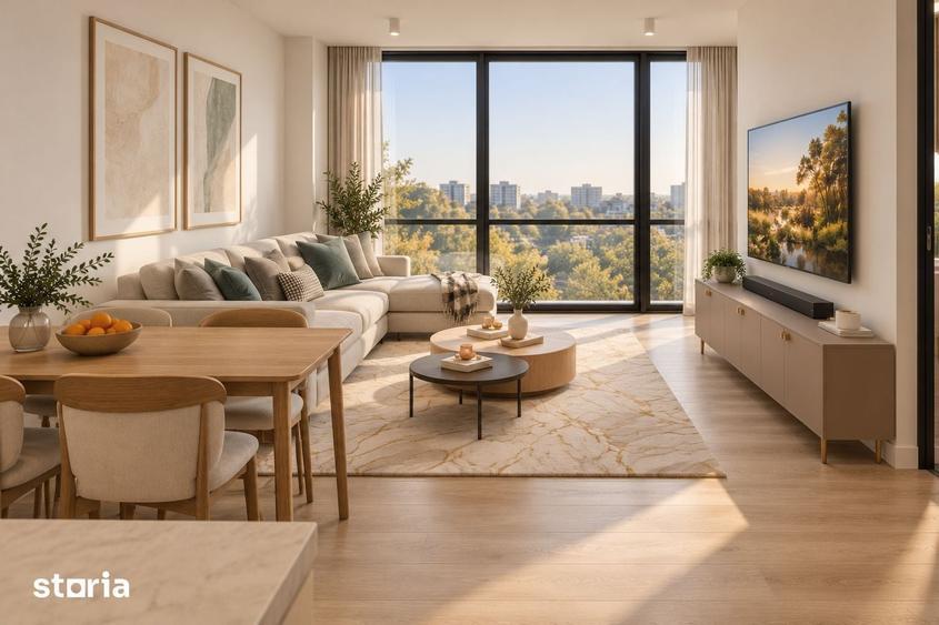 Apartament cu 2 camere în Chiajna