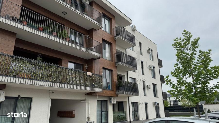 Apartament cu 2 camere, mobilat în Tunari