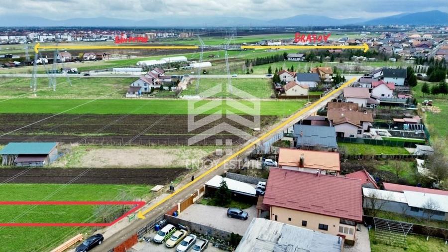 Teren agricol intravilan de 2112 mp, în Sânpetru
