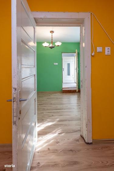 Casă cu 2 camere cu Teren 204 Mp în Central