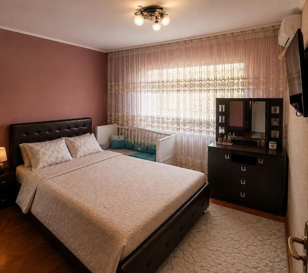 Apartament cu 3 camere semidecomandat în Semicentral