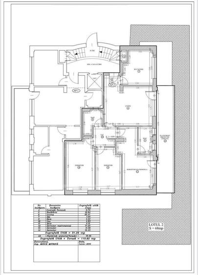 Apartament cu 4 camere decomandat, mobilat în Iancu Nicolae