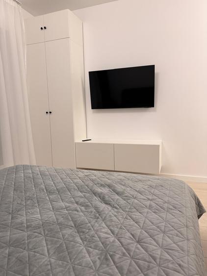 Apartament cu 2 camere semidecomandat, mobilat în Popești-Leordeni