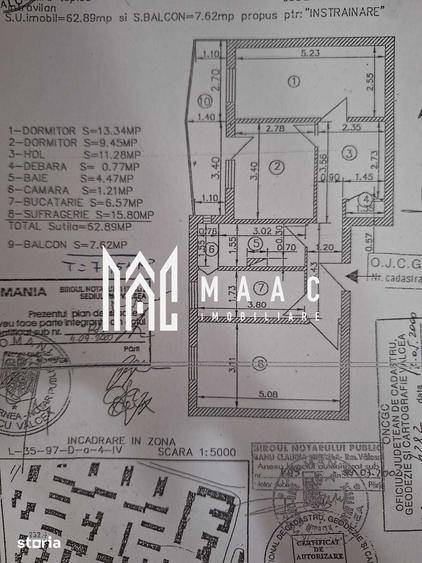 Apartament 3 camere | Ostroveni | Etaj 1 | Zona Hermes - 1