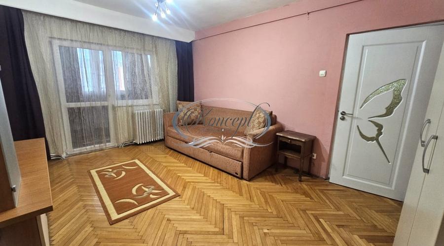 Apartament cu 3 camere decomandat, mobilat în Mănăștur
