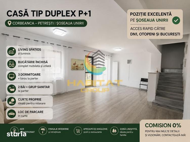 Casă cu 4 camere cu Teren 210 Mp în Corbeanca