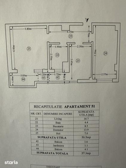 Apartament 2 camere Evergreen Tower Tatara?i - 6