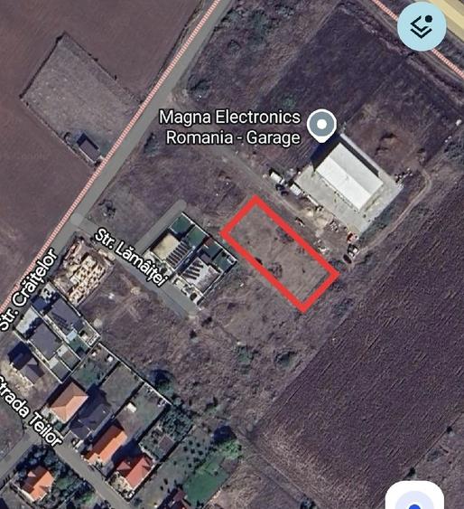 Teren de 621 mp, în Giarmata