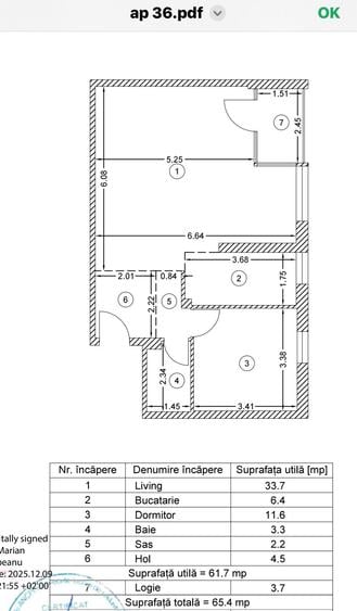 APARTAMENT 2 CAMERE | BLOC PREMIUM 2024 | DECEBAL - 9