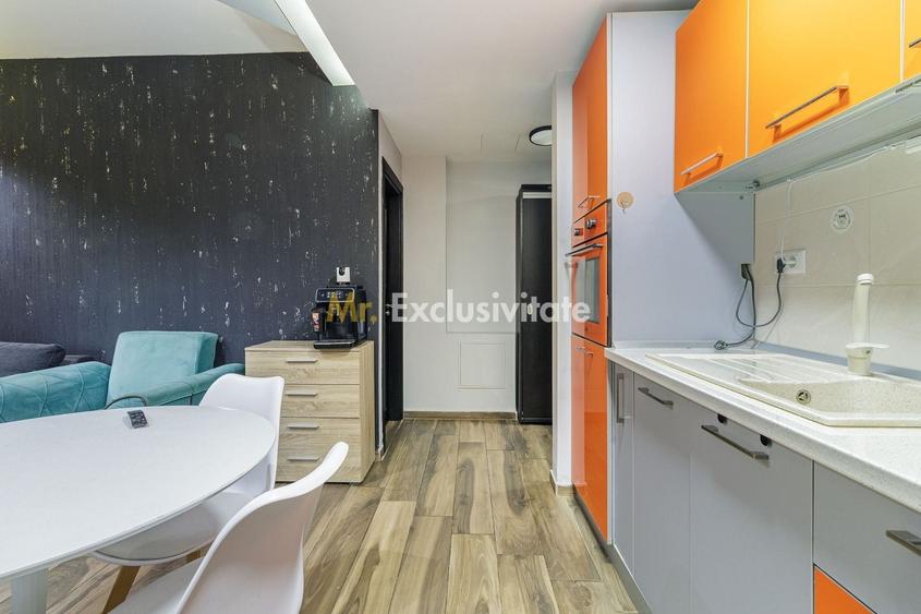 Apartament cu 2 camere semidecomandat, mobilat în Chiajna
