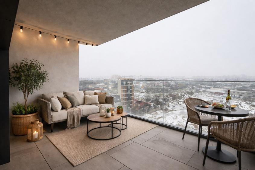 Apartament cu 2 camere decomandat în Barbu Văcărescu