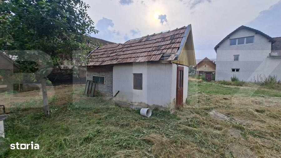 Casă cu 2 camere cu Teren 1070 Mp în Central