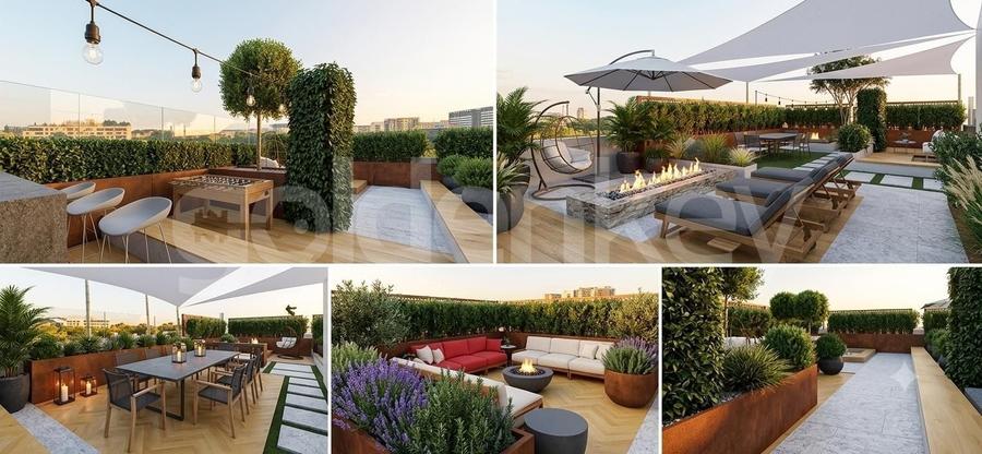 Penthouse cu 5 camere decomandat, mobilat în Herăstrău