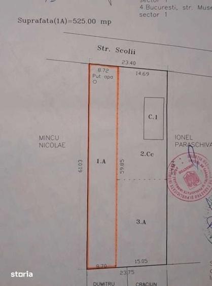 Teren intravilan Otopeni de vanzare . 70.000 Euro - 1