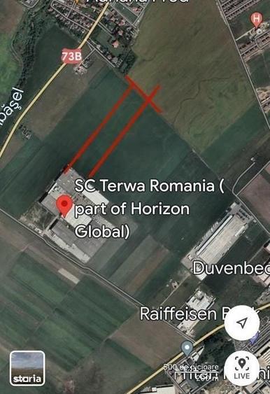 Teren de 27716 mp, în Cristian
