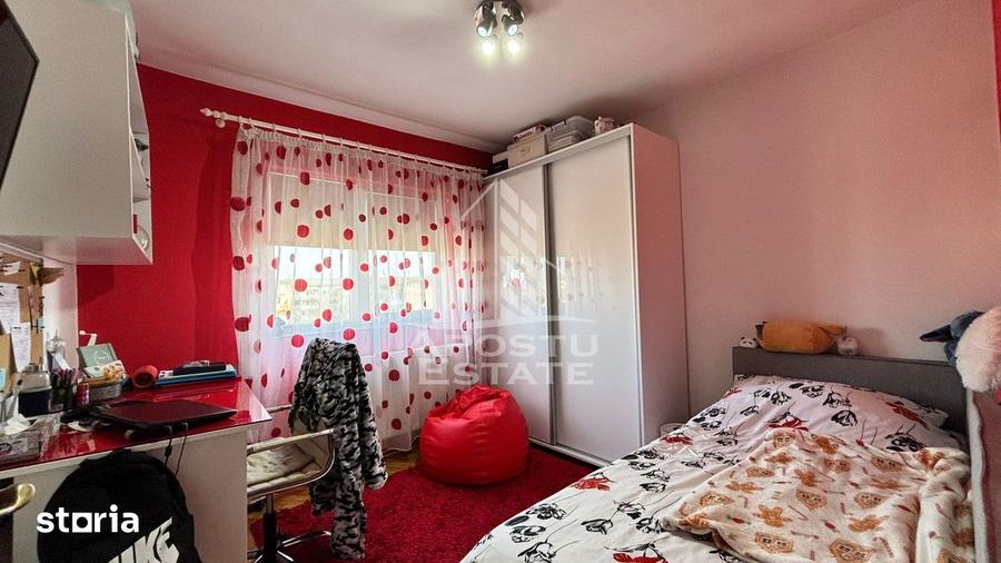 Apartament cu 3 camere decomandat, mobilat în Șagului