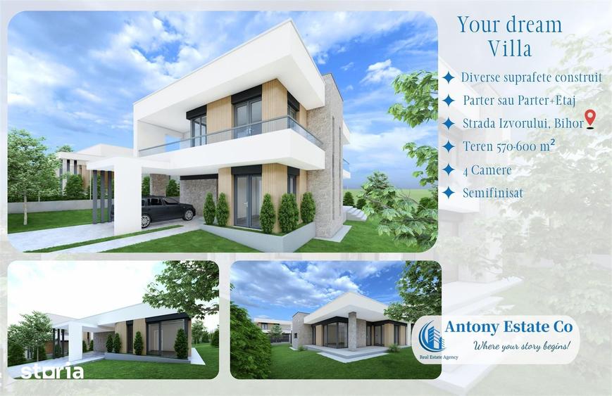 Casă cu 3 camere cu Teren 600 Mp în Iorga